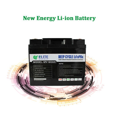 太陽系のための軽量60Ah 768Wh LFP 12V LiFePO4電池のパック