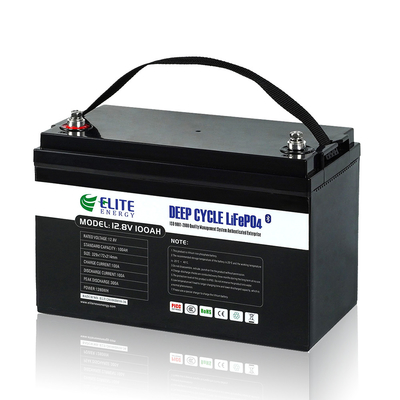 ESSのための再充電可能な12V LiFePO4電池12V 100Ahのリチウム イオン電池